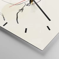 Esfera sin numeración, con rayas