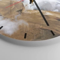 Esfera sin numeración, con rayas