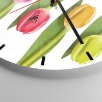 Esfera sin numeración, con rayas