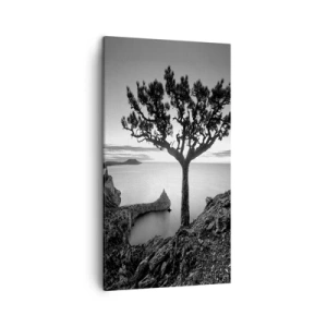 Cuadro sobre lienzo - Impresión de Imagen - Calma hasta el horizonte - 45x80 cm