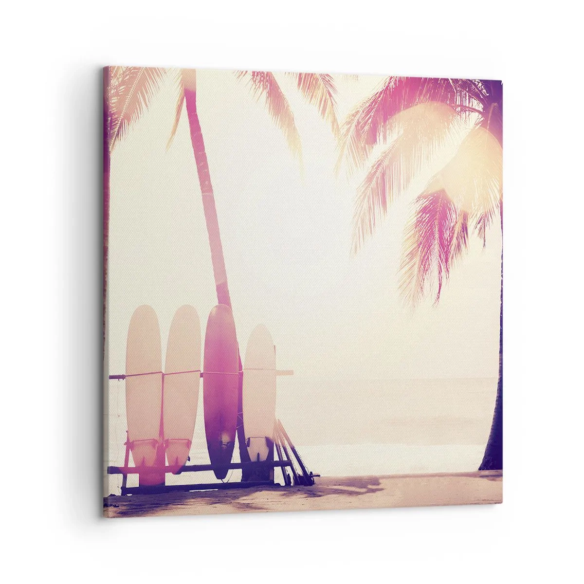 Cuadro sobre lienzo - Impresión de Imagen - Va a ser un gran día - 50x50 cm