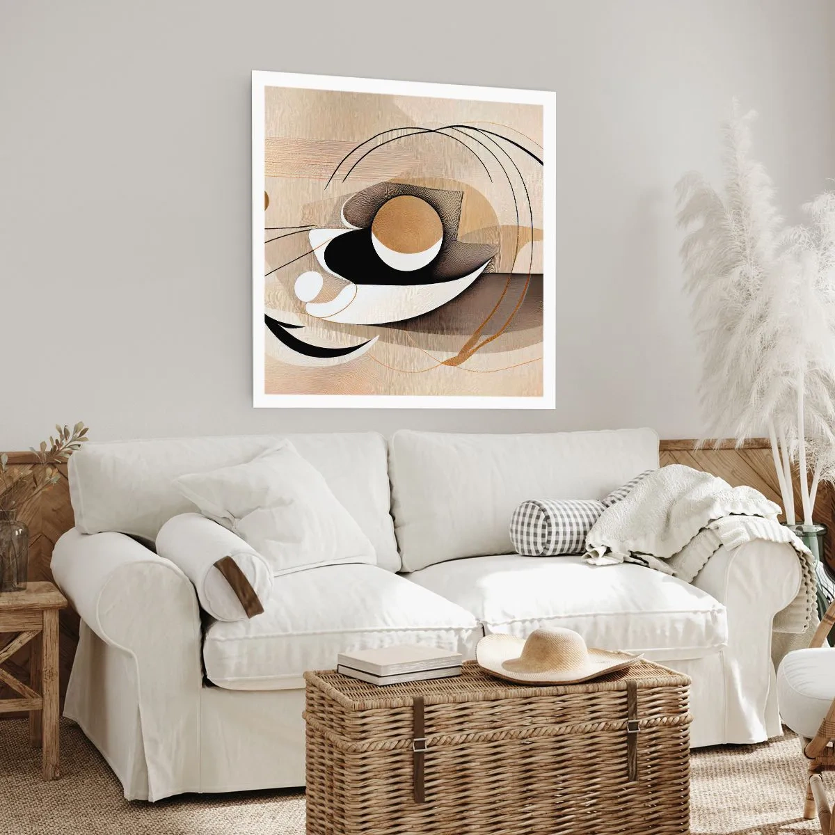 Póster - Composición: la esencia de las cosas - 30x30 cm