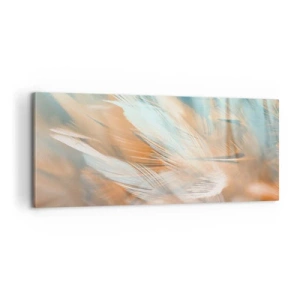 Cuadro sobre lienzo - Impresión de Imagen - En la tierra de la suavidad - 100x40 cm