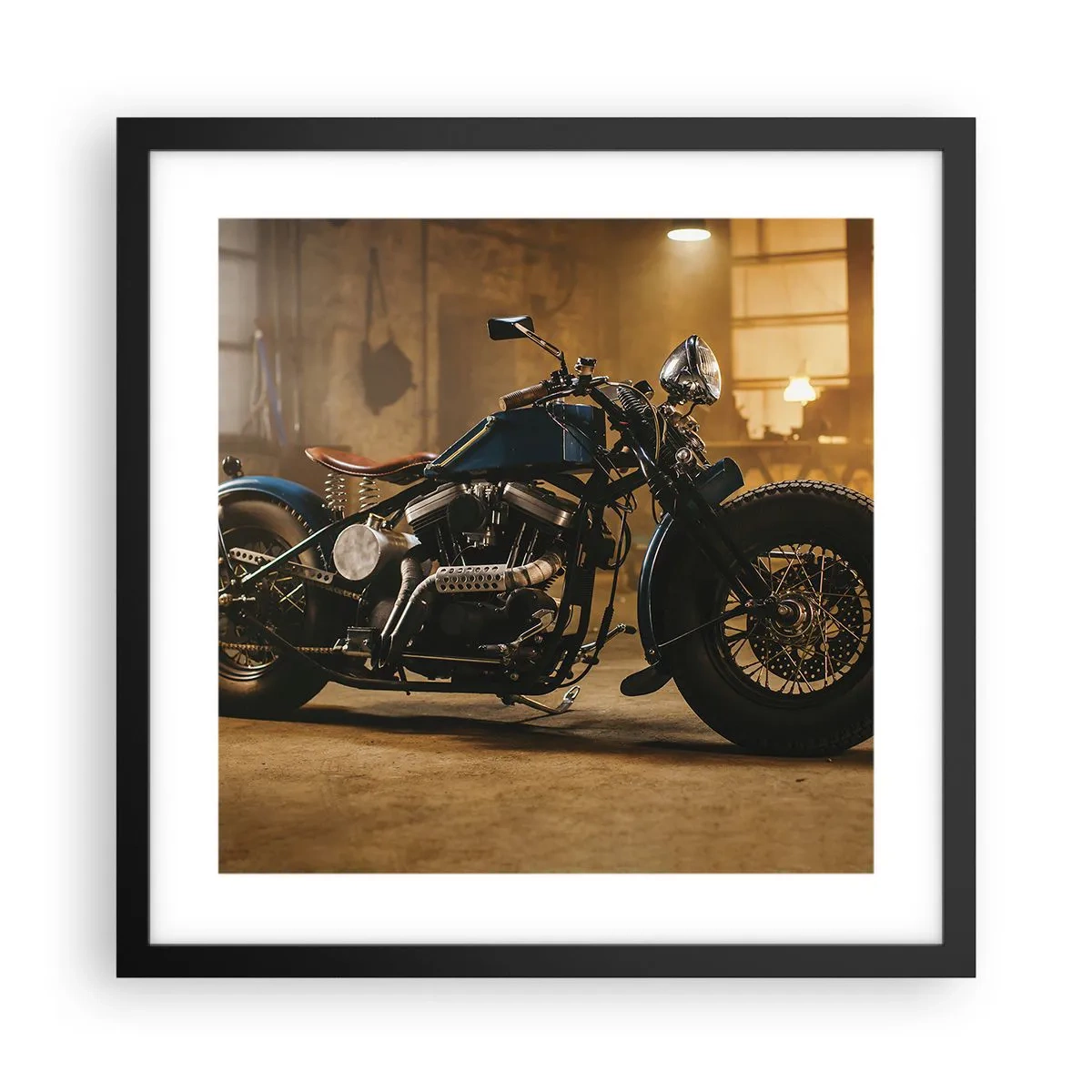 Póster en marco negro - Puedo hacer cualquier cosa - 40x40 cm