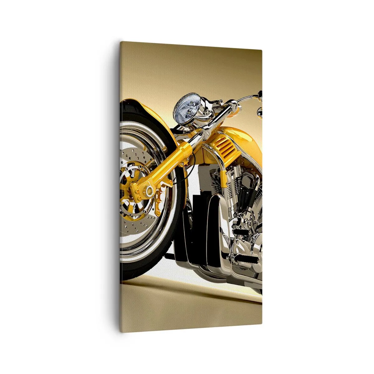 Cuadro sobre lienzo - Impresión de Imagen - Un sueño de fuerza y velocidad - 55x100 cm