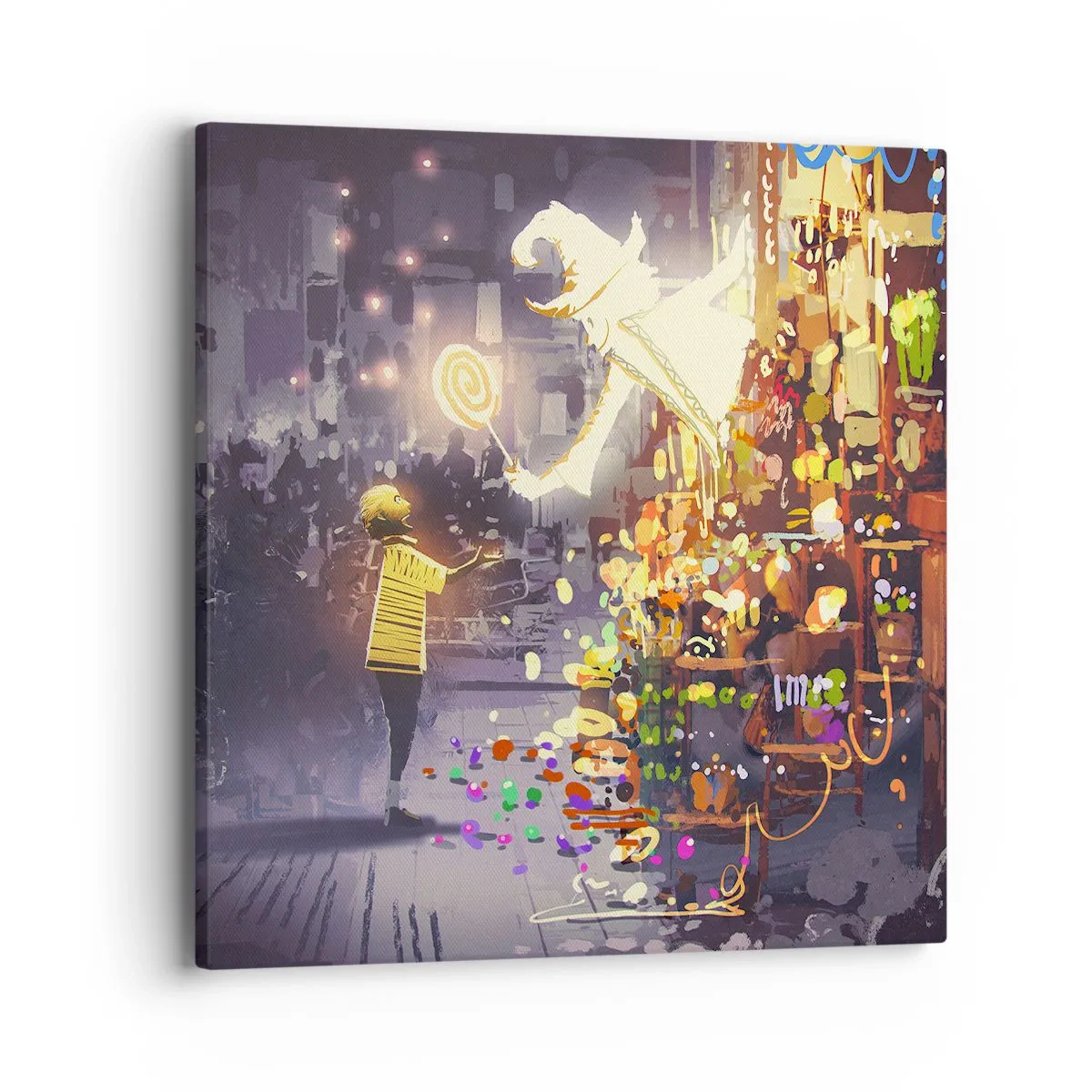 Cuadro sobre lienzo - Impresión de Imagen - Los hechizos existen - 40x40 cm