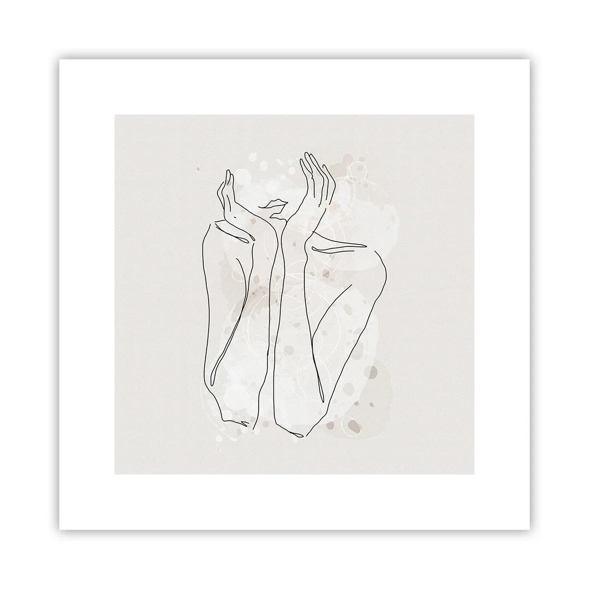 Póster - Un momento de ensueño - 30x30 cm