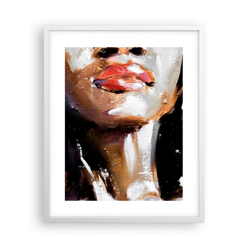 Póster en marco blanco - Orgullo sin prejuicios - 40x50 cm