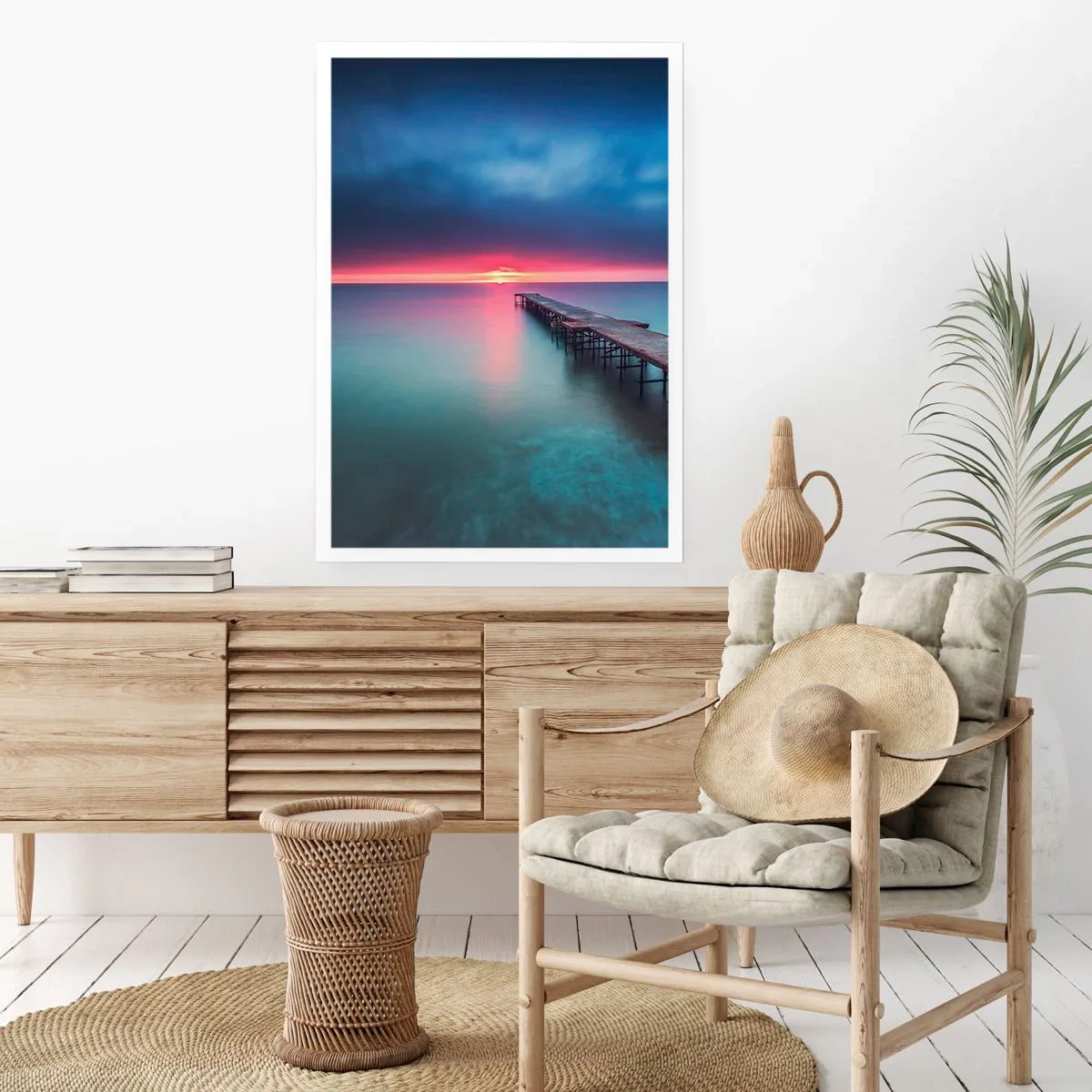 Póster - Entre el cielo y el agua - 61x91 cm