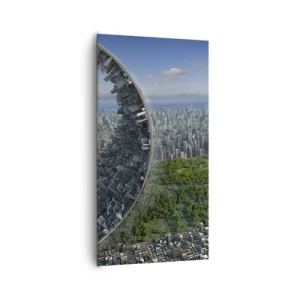 Cuadro sobre lienzo - Impresión de Imagen - La naturaleza es eterna - 65x120 cm