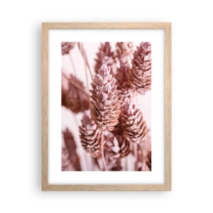 Póster en marco roble claro - Aparentemente discreto - 30x40 cm