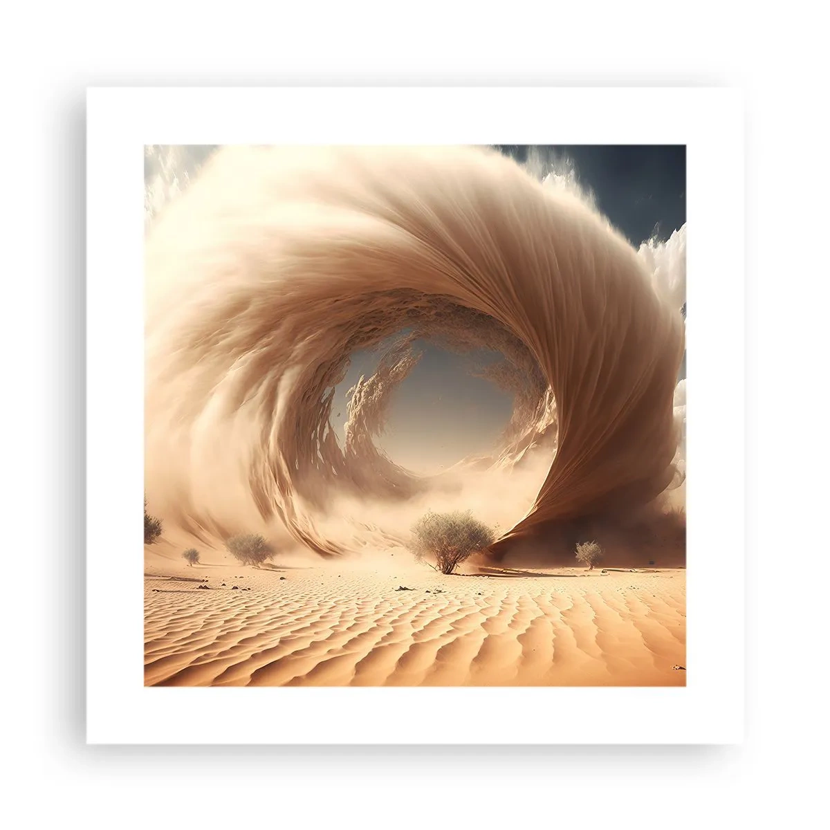 Póster - Portal abierto - 40x40 cm