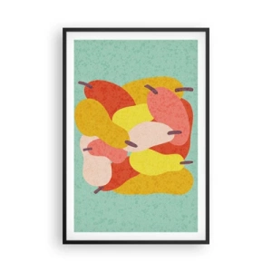 Póster en marco negro - Saborear el sol del verano - 61x91 cm