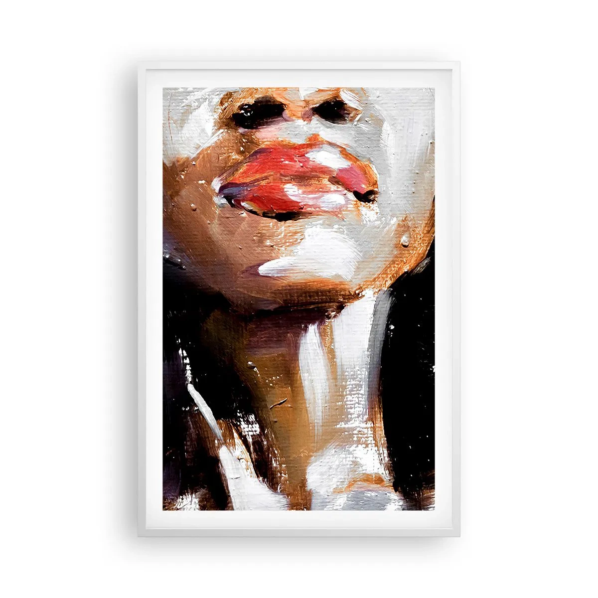 Póster en marco blanco - Orgullo sin prejuicios - 61x91 cm