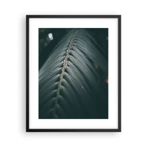 Póster en marco negro - La precisión de la naturaleza - 40x50 cm