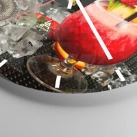 Esfera sin numeración, con rayas