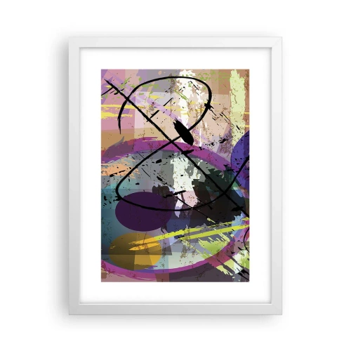 Póster en marco blanco - Siempre hay más de un camino - 30x40 cm