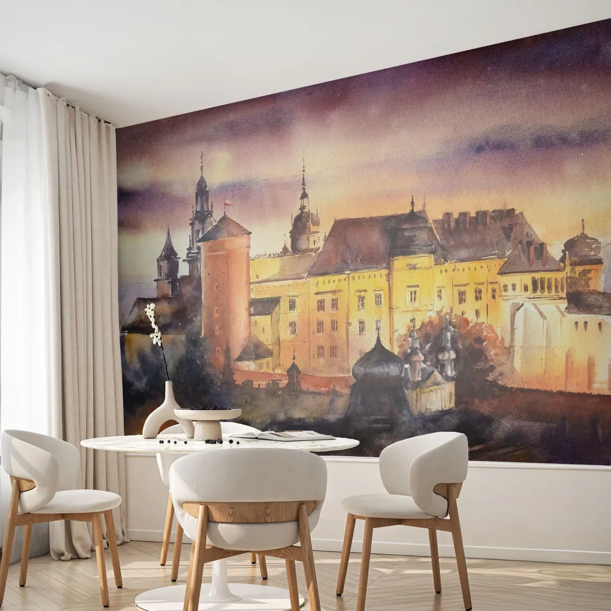 Fotomural Autadhesivo Deluxe Sticker - Una historia y un cuento - Cerrar, Clásico, Arquitectura - 250x175 cm