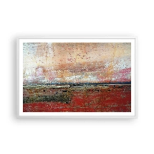 Póster en marco blanco - Tal vez sea el mar - 91x61 cm