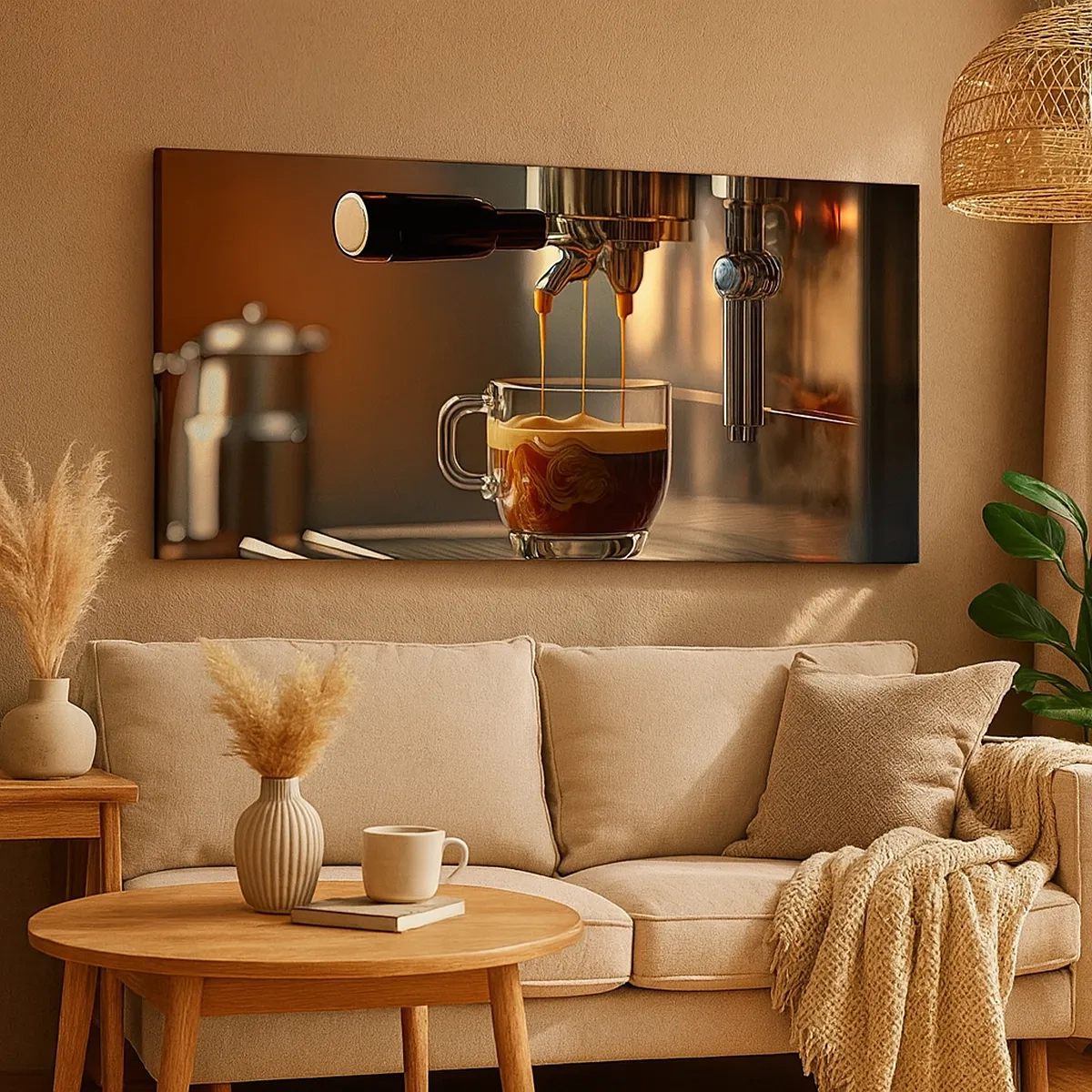 Cuadro sobre lienzo - Impresión de Imagen - Un brebaje sensual - 30x30 cm