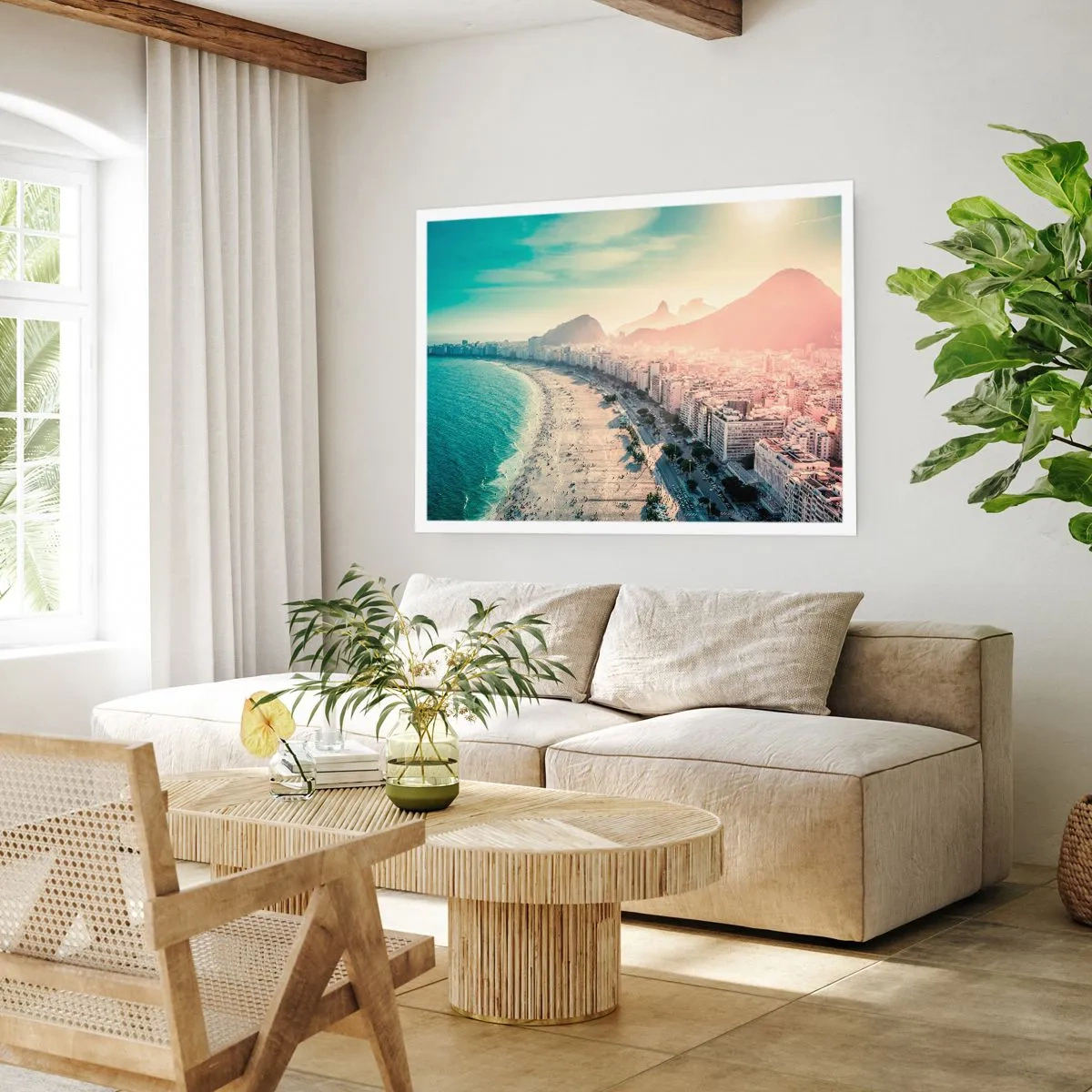 Póster - Vacaciones perpetuas en Río - 40x30 cm