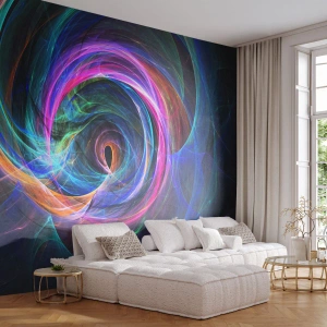 Fotomural Standard Eco - ¿Dónde me llevarás? - Abstracción, Pedazo, Vórtice - 350x256 cm