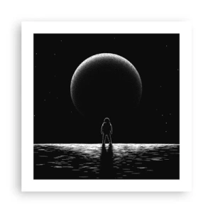 Póster - Cara a cara - 50x50 cm