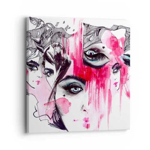 Cuadro sobre lienzo - Impresión de Imagen - , - 30x30 cm
