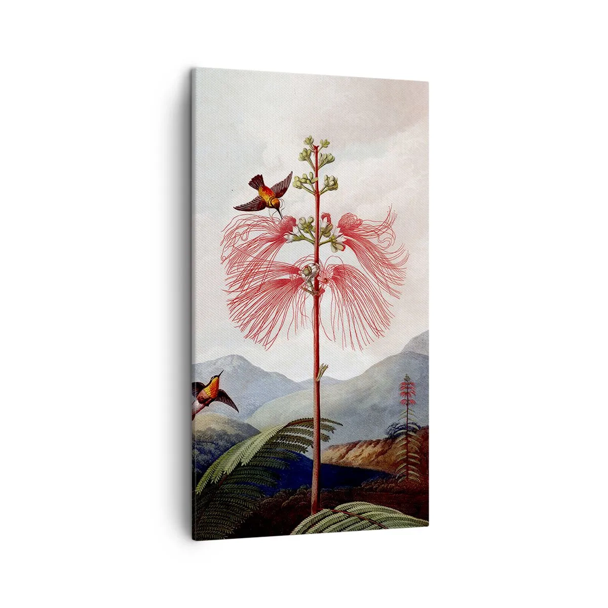 Cuadro sobre lienzo - Impresión de Imagen - En un paraíso tropical - 45x80 cm