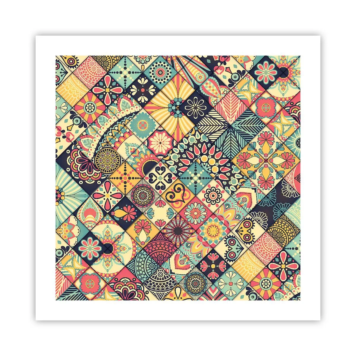 Póster - Clima marroquí - 50x50 cm