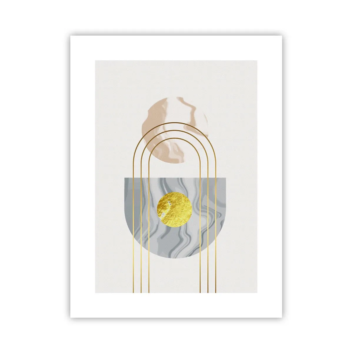 Póster - Brillo y resplandor - 30x40 cm