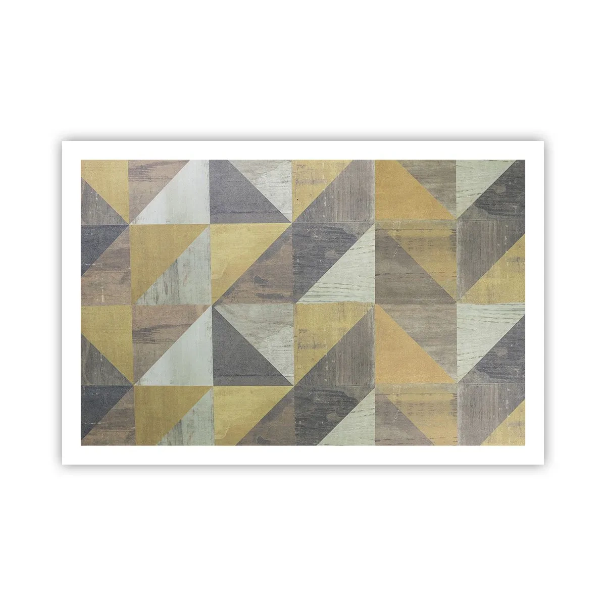 Póster - El arte de los triángulos - 91x61 cm