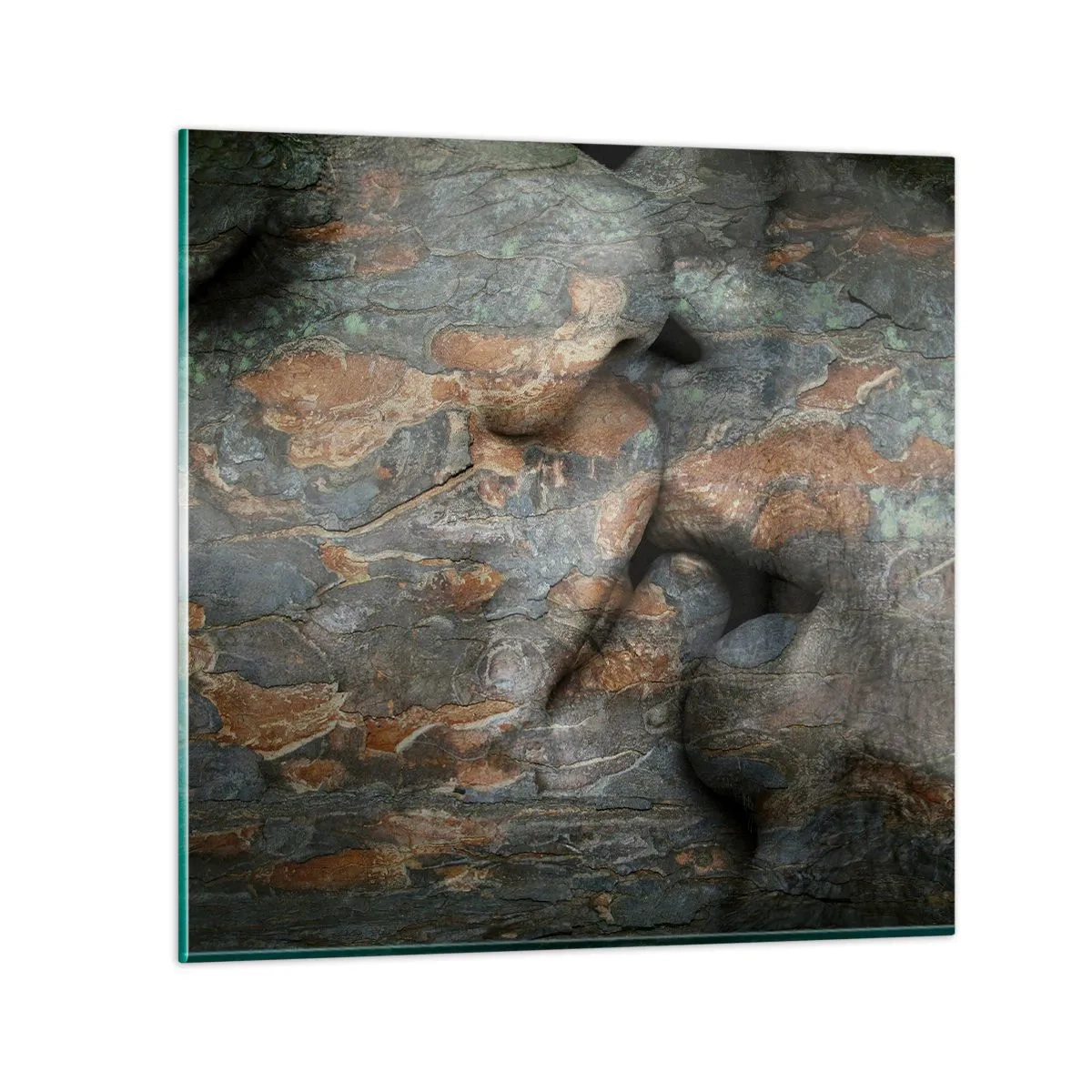 Cuadro sobre vidrio - Impresiones sobre Vidrio - Juntos para siempre - 40x40 cm