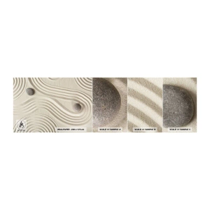 Muestra De Fotomural Standard Eco - Un toque de calidez - Abstracción, Pedazo, Arena - 100x30 cm