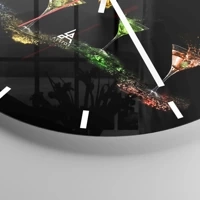 Esfera sin numeración, con rayas