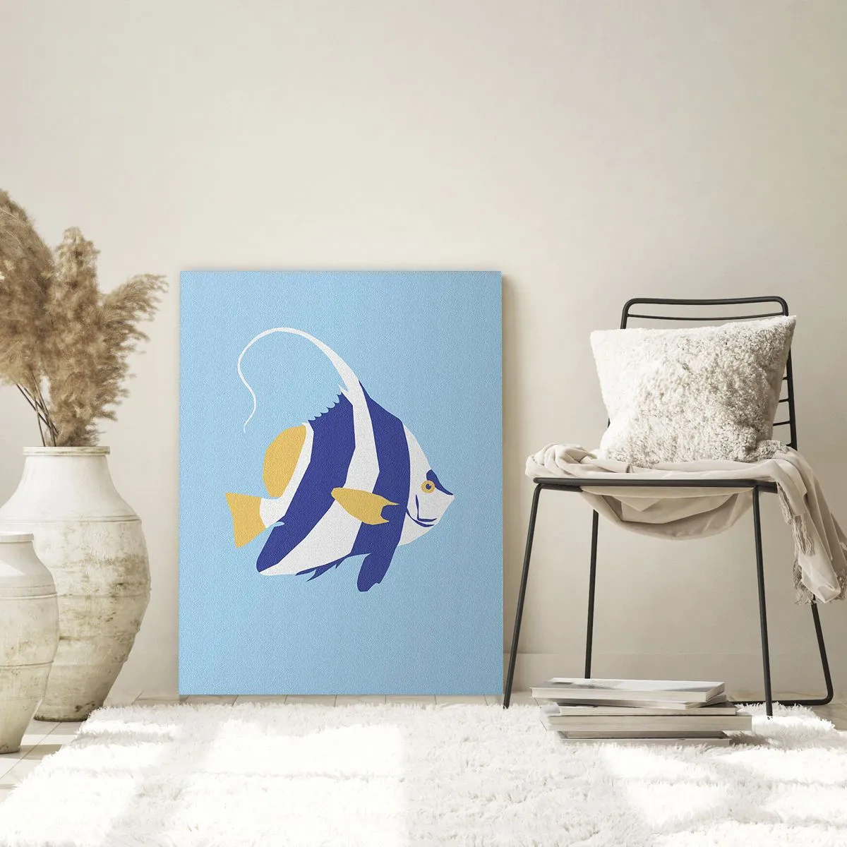 Cuadro sobre vidrio - Impresiones sobre Vidrio - Miss aguas tropicales - 80x120 cm