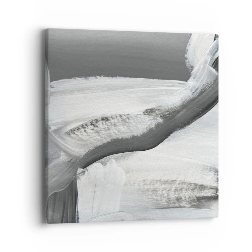 Cuadro sobre lienzo - Impresión de Imagen - Con movimientos decididos - 40x40 cm