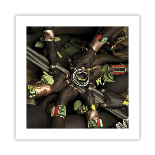 Póster - Estamos juntos - 40x40 cm