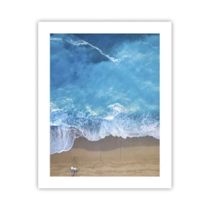 Póster - El poder del azul - 40x50 cm