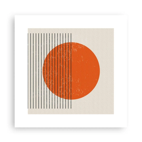 Póster - Siempre el sol - 30x30 cm