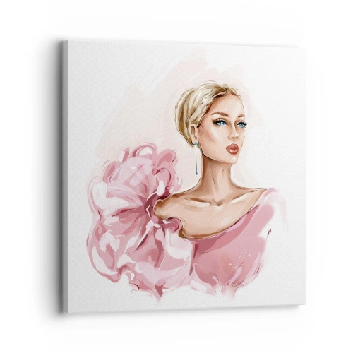 Cuadro sobre lienzo - Impresión de Imagen - Recuérdame como una pintura... - 30x30 cm