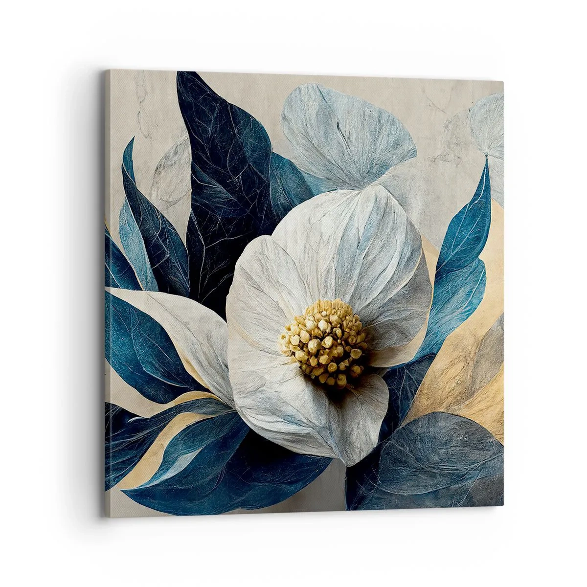 Cuadro sobre lienzo - Impresión de Imagen - Con un corazón de oro - 70x70 cm