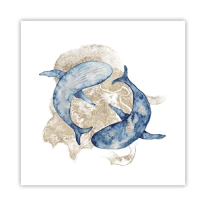 Póster - ¿Amistad o amor? - 40x40 cm