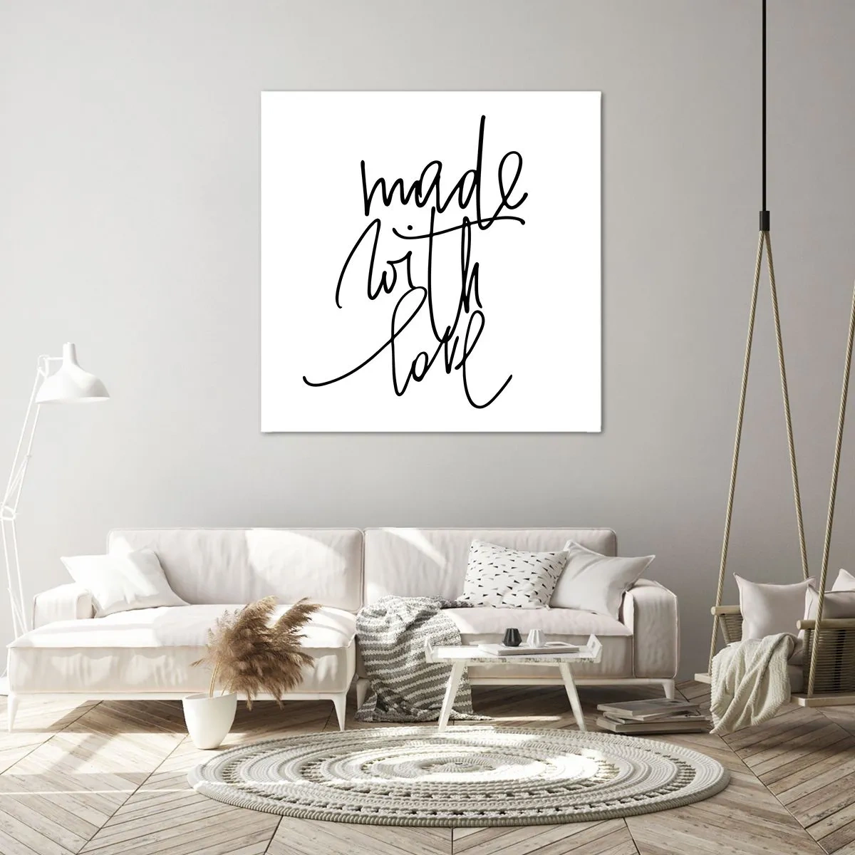 Cuadro sobre lienzo - Impresión de Imagen - La mejor marca - 70x70 cm