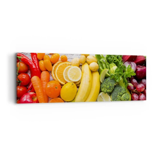 Cuadro sobre lienzo - Impresión de Imagen - ¿No es suficiente? - 90x30 cm