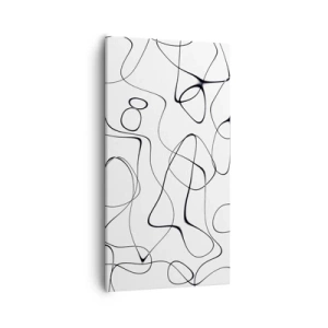 Cuadro sobre lienzo - Impresión de Imagen - Los caminos de la vida, las vicisitudes del destino - 55x100 cm