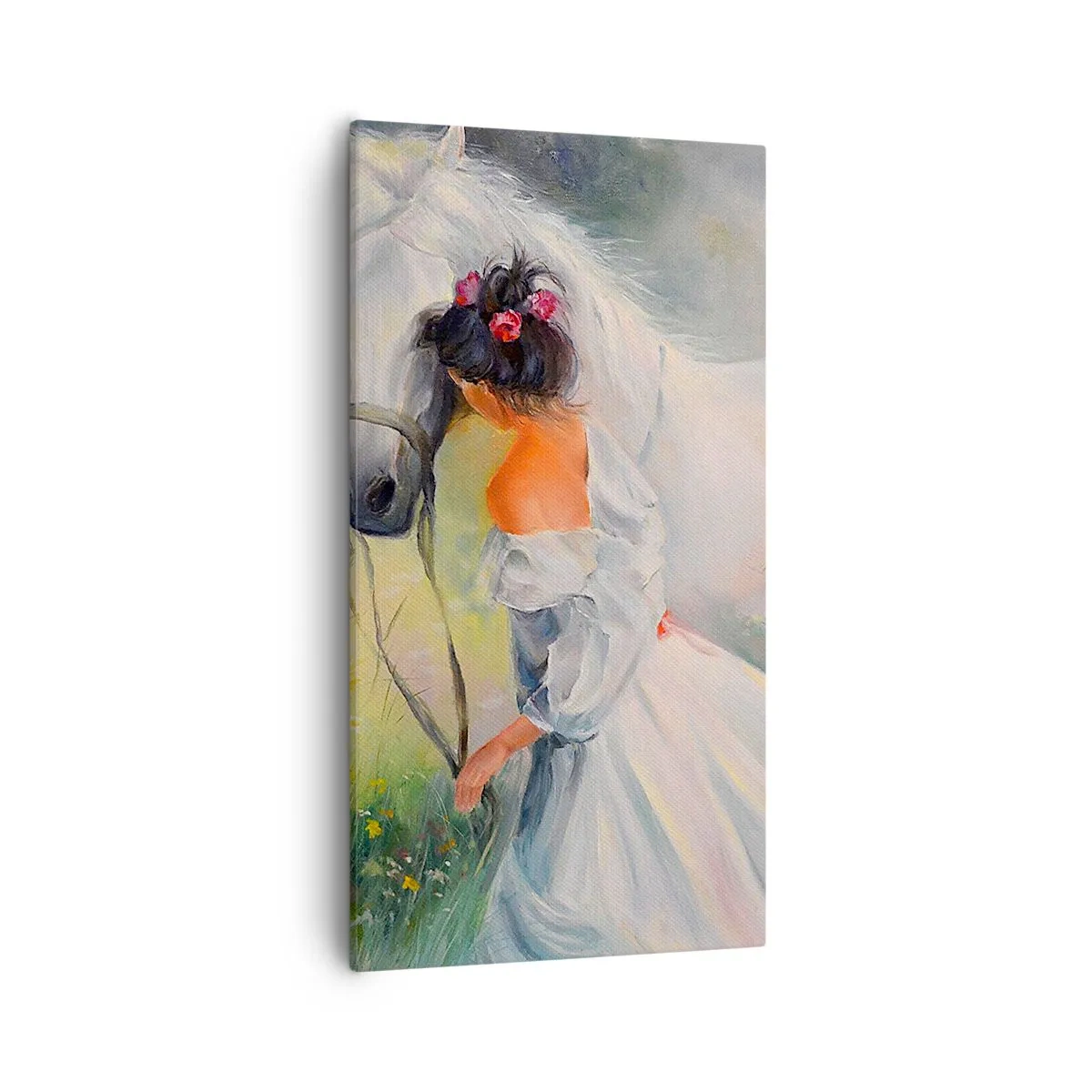 Cuadro sobre lienzo - Impresión de Imagen - Como si de un hermoso sueño se tratara - 55x100 cm