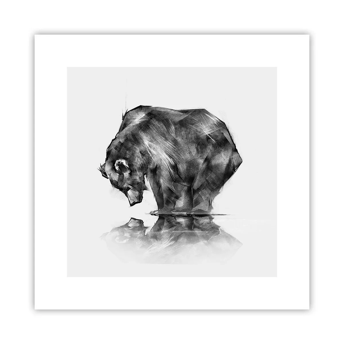 Póster - Es bueno ver a alguien cercano - 30x30 cm