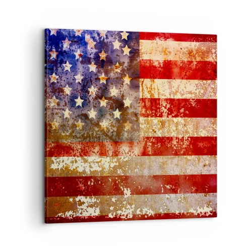 Cuadro sobre lienzo - Impresión de Imagen - La gloria no pasa - 60x60 cm