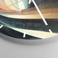 Esfera sin numeración, con rayas